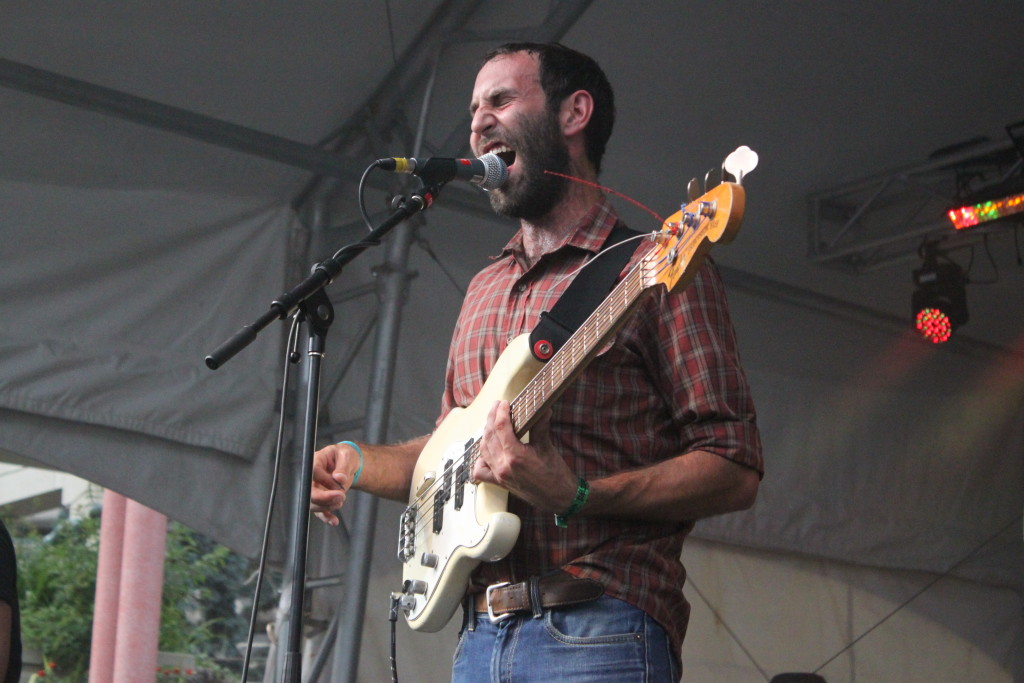 Viet Cong perform at Olympic Plaza // Liv Ingram