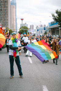 More than 4.000 people and 140 organizations participated in Calgary Pride Parade last September. // Photo by Justin Quaintance